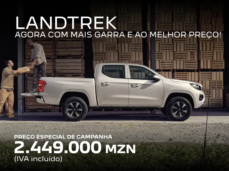 Peugeot Landtrek agora por apenas 2.449.000 MZN, IVA incluído!